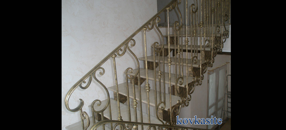 кованые металлические лестницы в москве №18